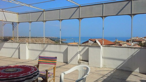 A unique appartment overlooking the town of San Vito with the adriatic sea as a backdrop and open mountain views. 2